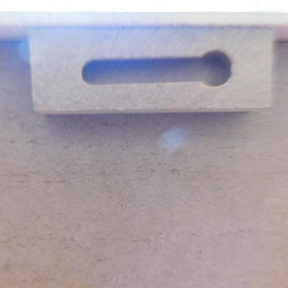 Nursery Wall Art Baby Girl Romper w/attached Wooden Frame NWT - Picture 2 of 2